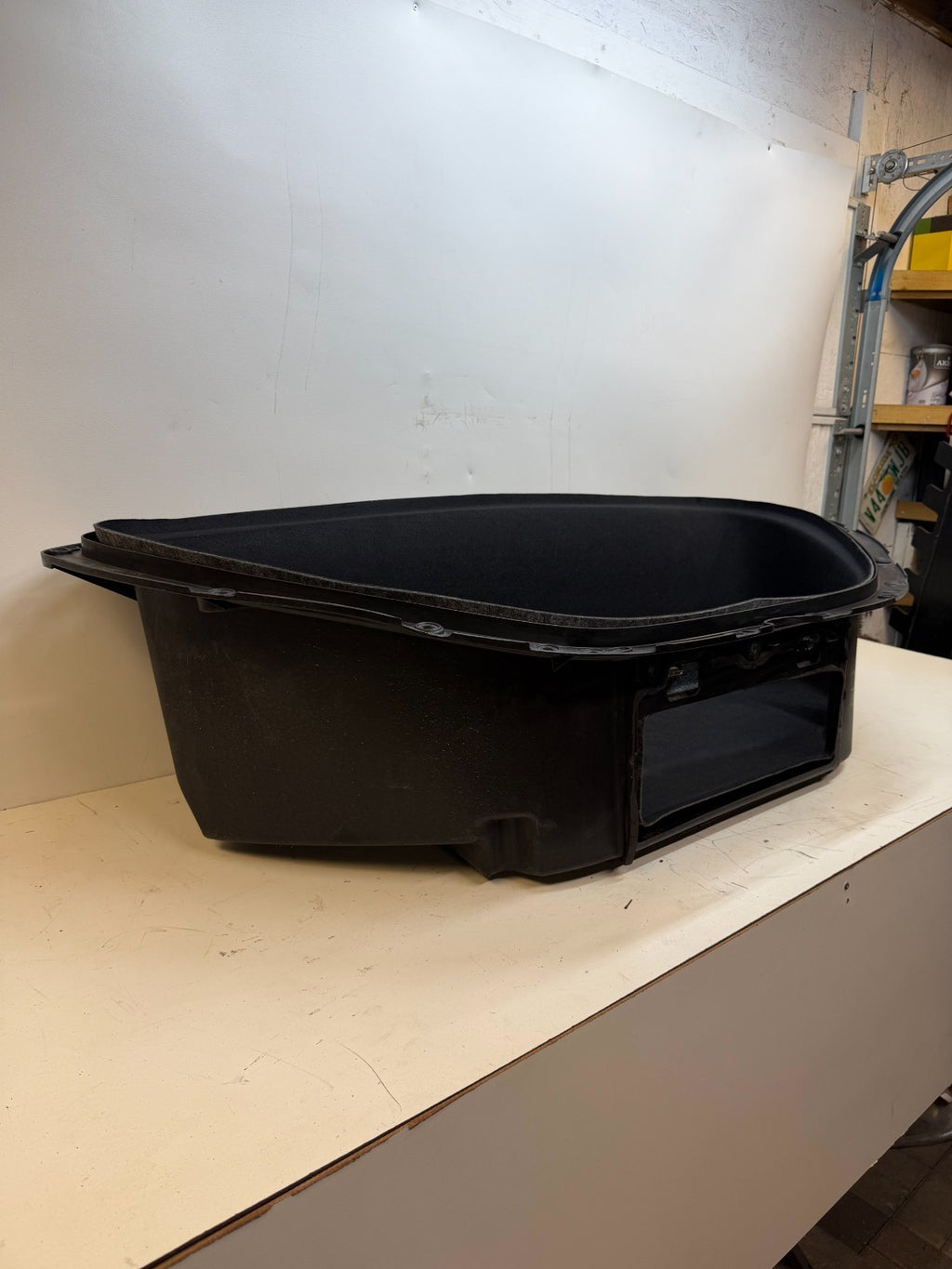16-20 Tesla Model X Front Frunk Luggage Storage Compartment Molding 1036223-00-C