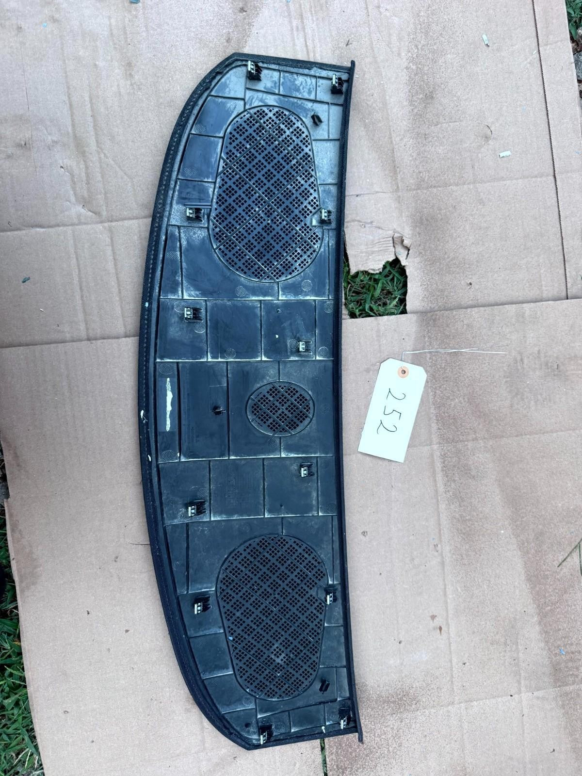 ♦️16-20 Tesla Model X Tailgate Liftgate Door Speaker Grille Trim OEM, 103790800F