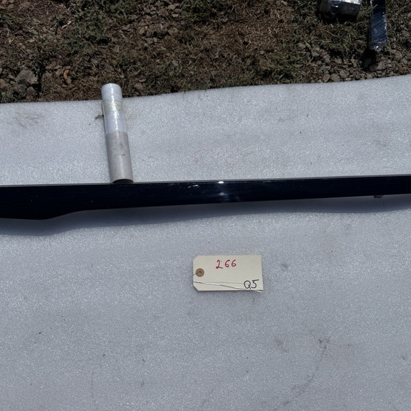2016 - 2020 TESLA MODEL X REAR RIGHT TRIM MOLDING ASH WOOD OEM, 1036081-19-B