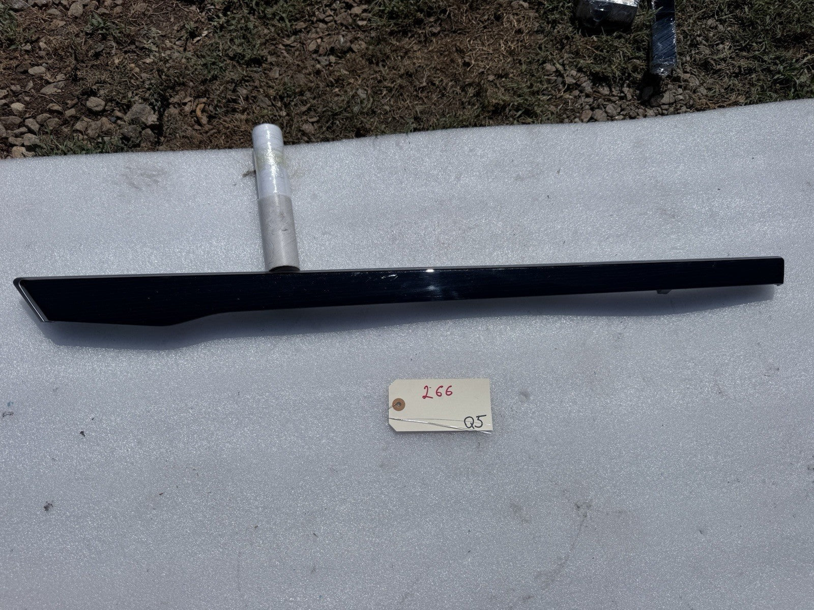 ♦️2016 - 2020 TESLA MODEL X REAR RIGHT TRIM MOLDING ASH WOOD OEM, 1036081-19-B