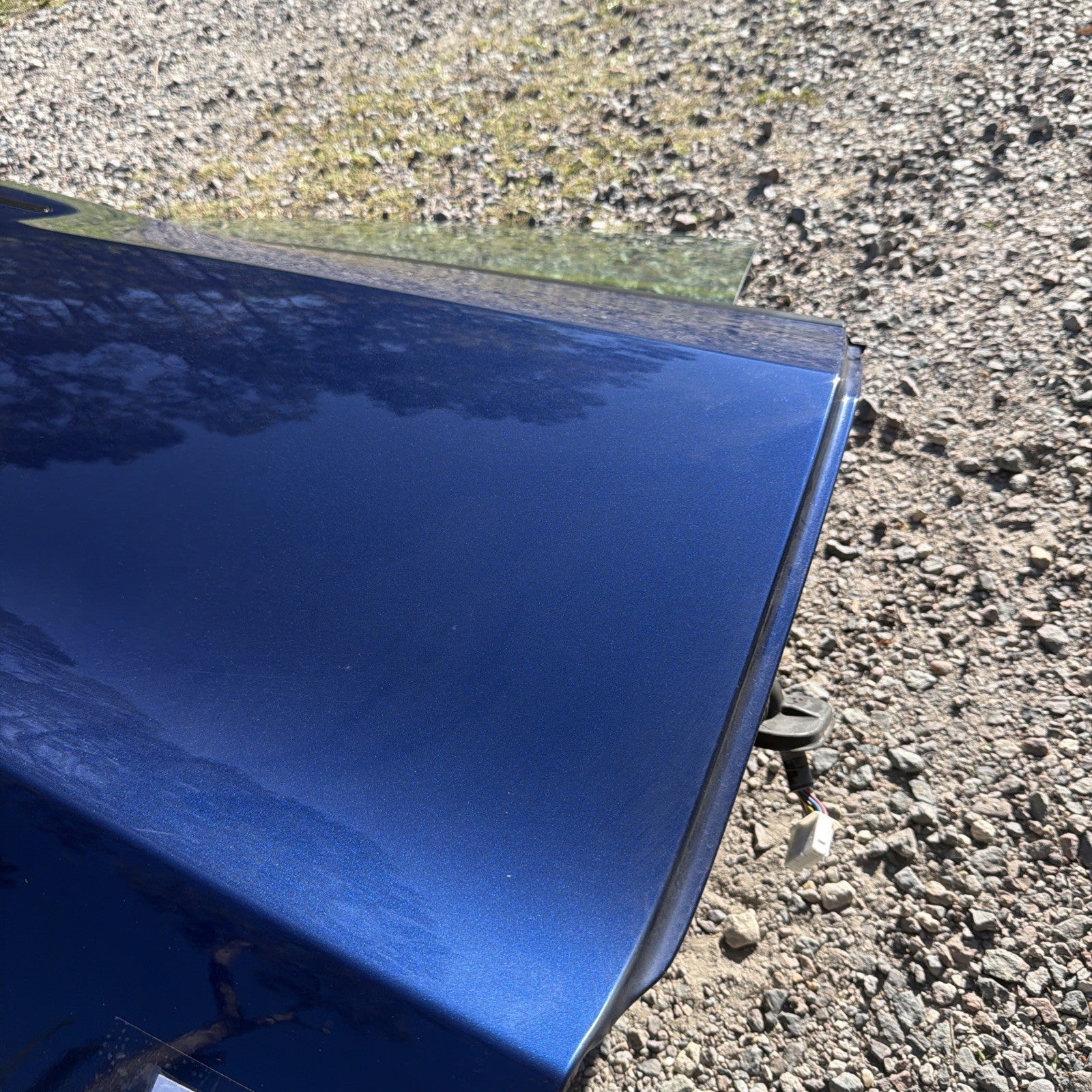 2021-2023 Tesla Model 3 Rear Passenger Side Door Shell Panel Right RH BLUE