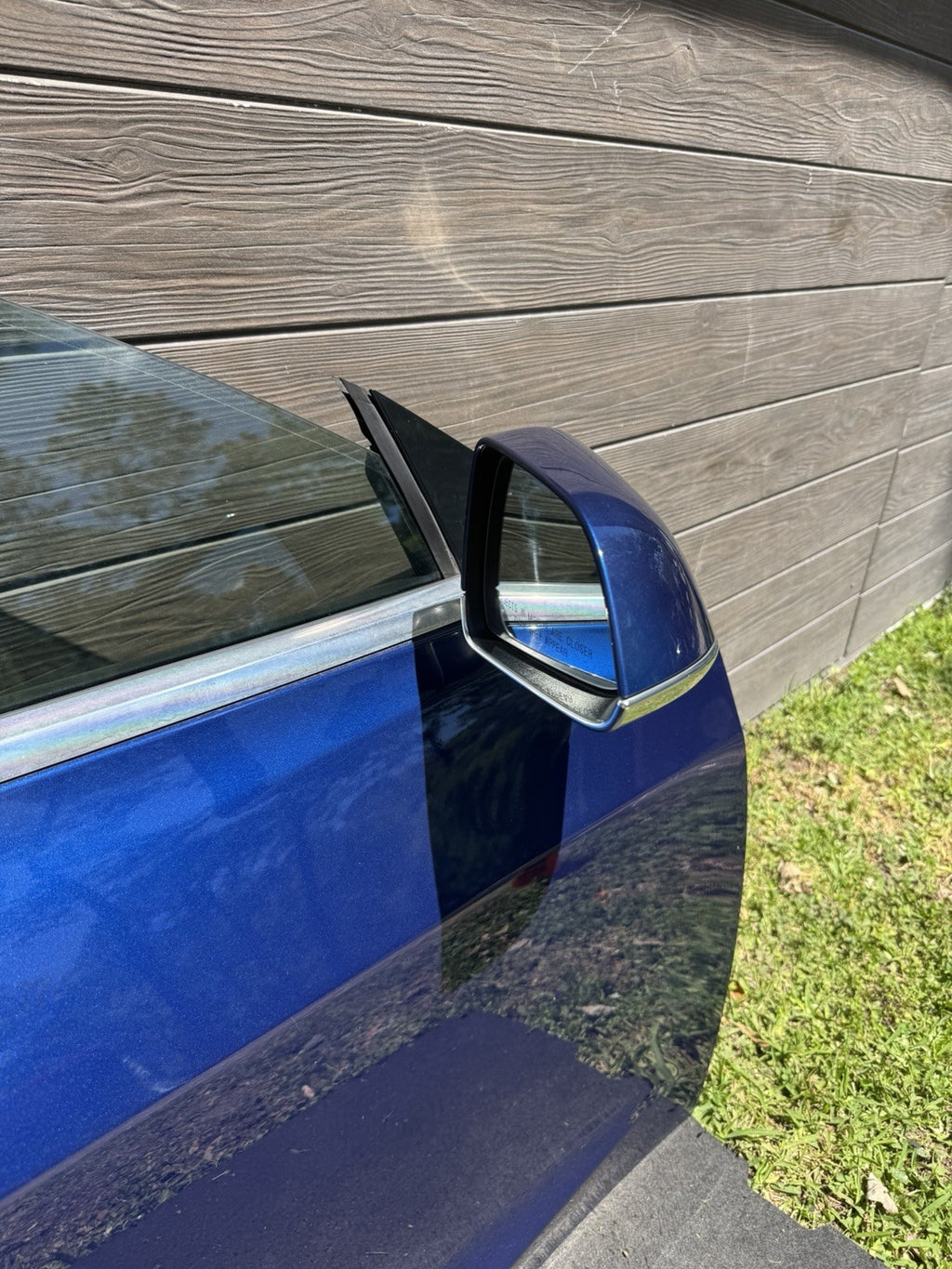 2018-2023 Tesla Model 3 Front Passenger Side Door Shell Panel Right Blue PPSB