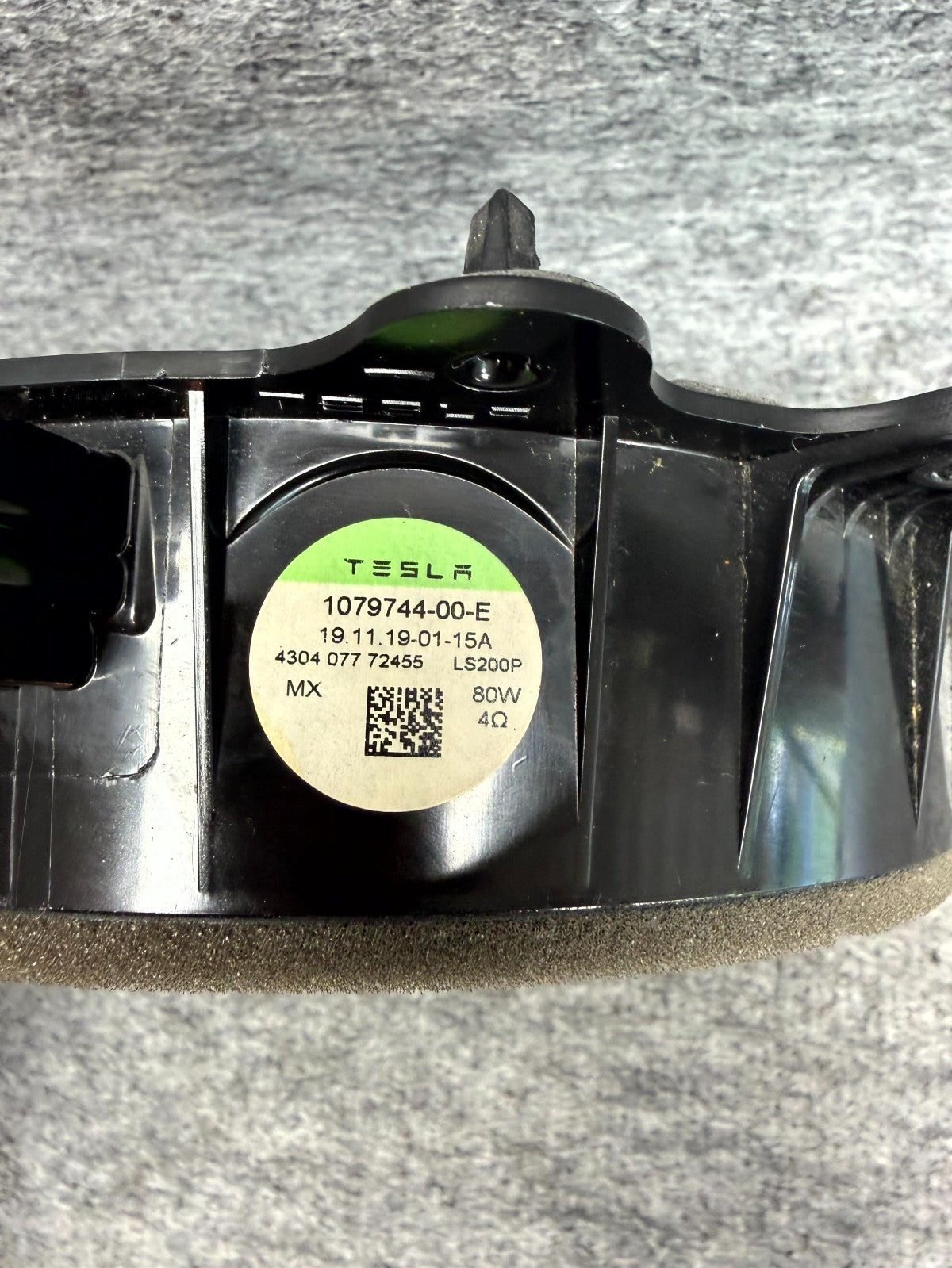 ♦️2017 – 2023 TESLA MODEL 3 FRONT LEFT/RIGHT DOOR SPEAKER OEM, 1079744-00-E