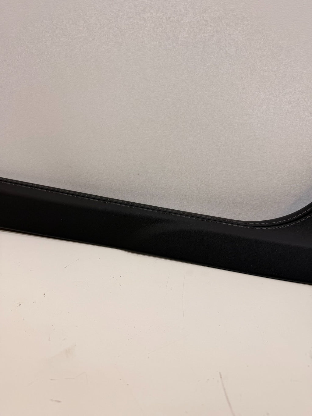 12-20 Tesla Model S Right Center Console Trim Cover Wrapped Panel 1004705-01-E
