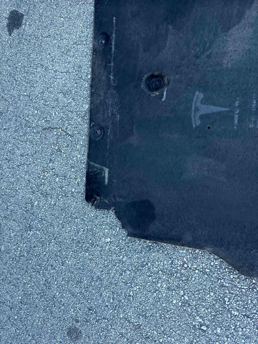 ♦️17 - 23 TESLA MODEL 3 FRONT LOWER ENGINE SPLASH SHIELD COVER OEM, 1104312-00-B