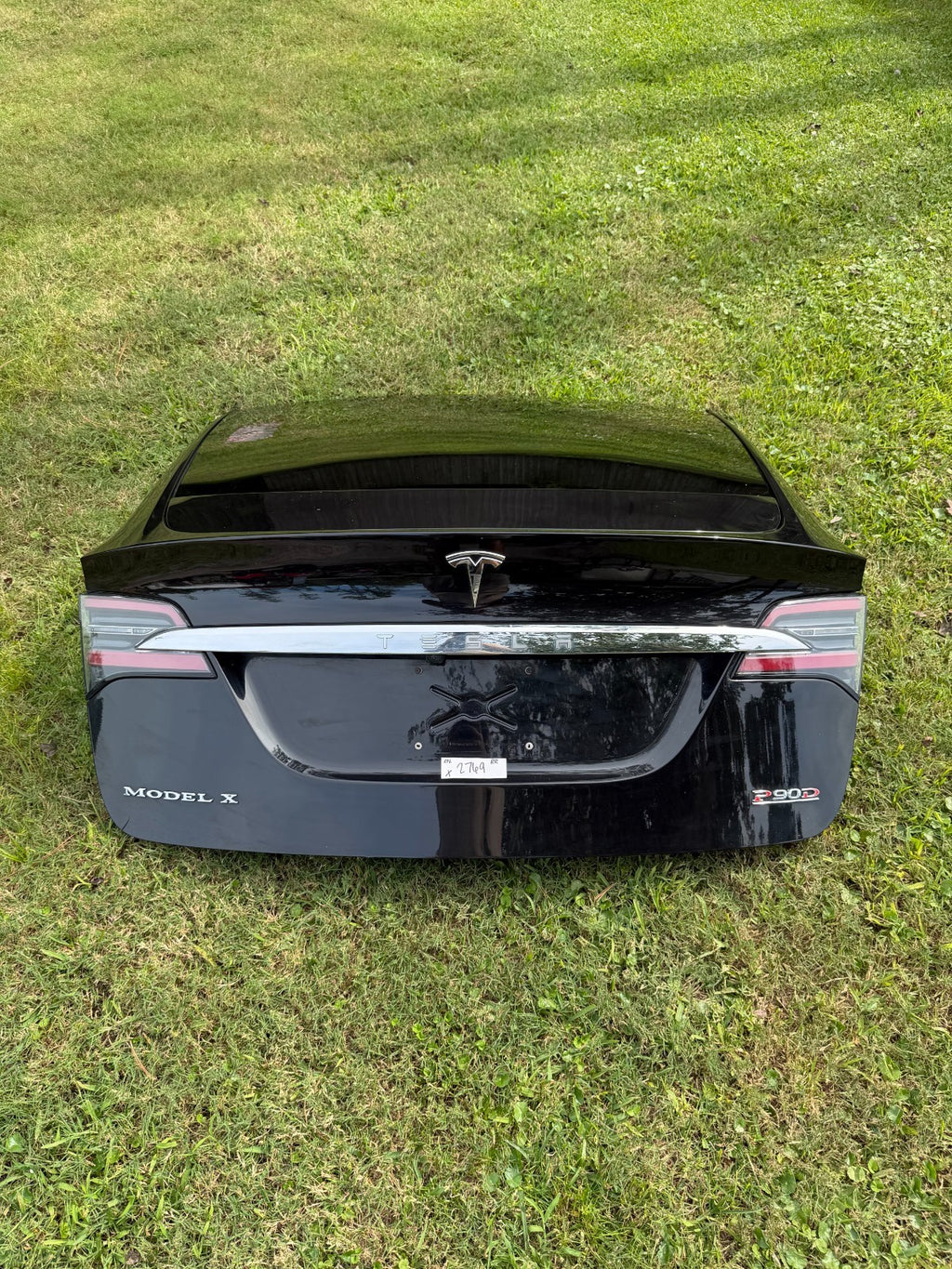 2016-2020 Tesla Model X Rear Tailgate Trunk Lid Assembly OEM