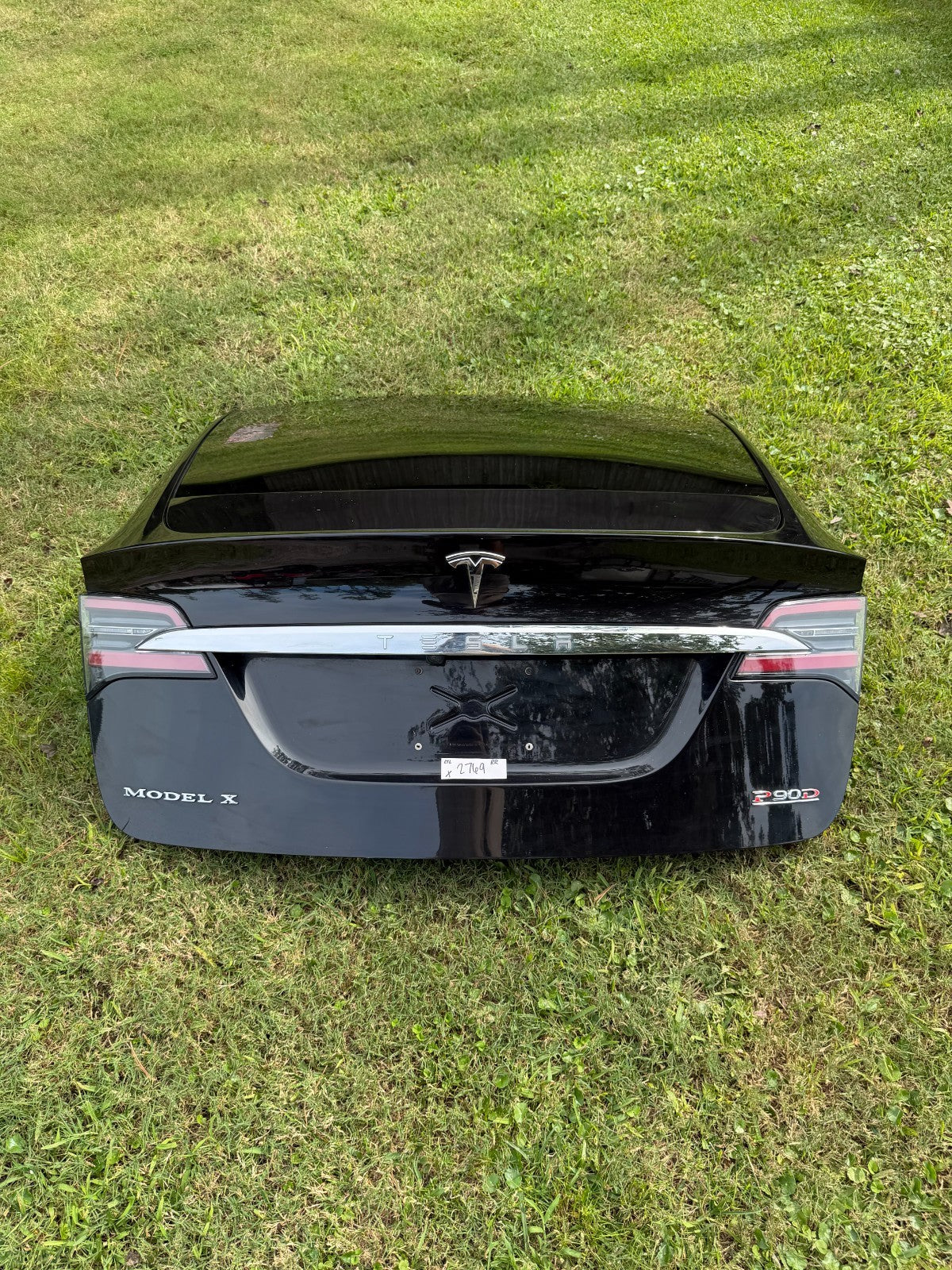 2016-2020 Tesla Model X Rear Tailgate Trunk Lid Assembly OEM