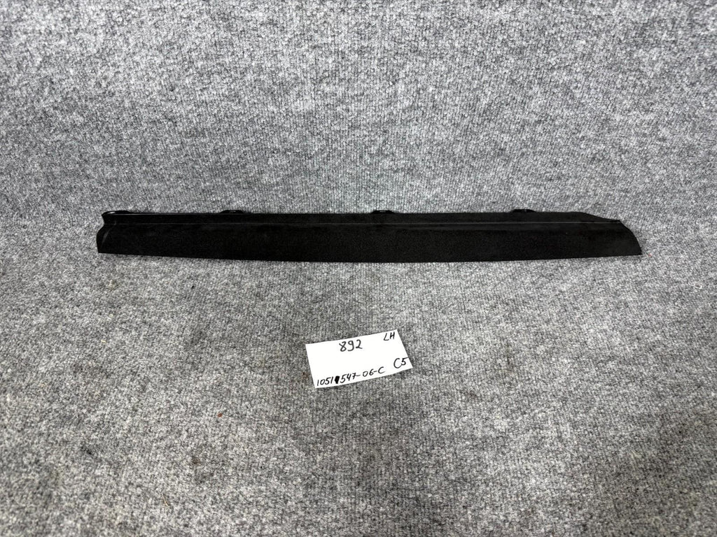 2016-2023 Tesla Model X Rear Left Falcon Door Trim Molding OEM, 1051547-06-C