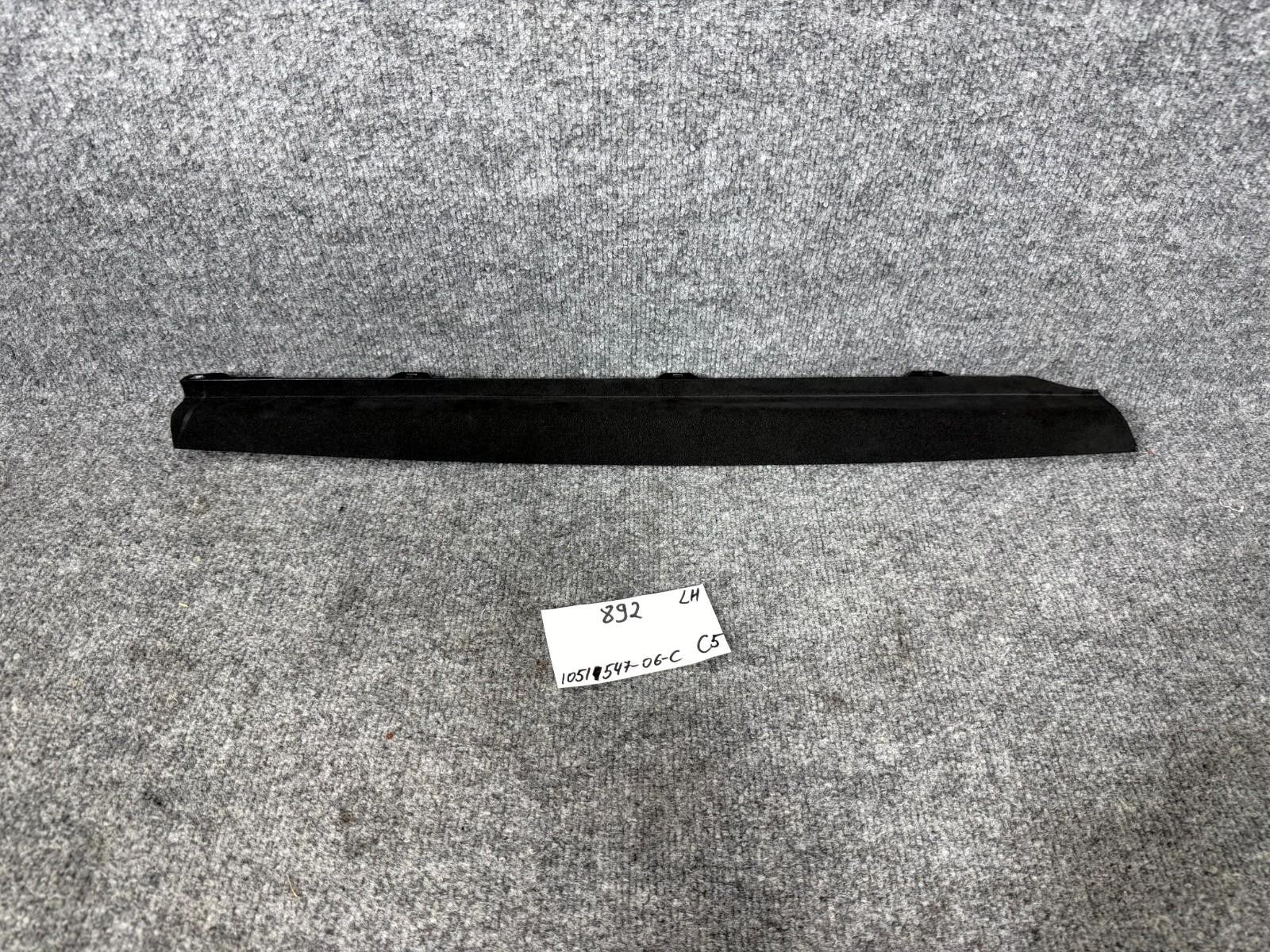 2016-2023 Tesla Model X Rear Left Falcon Door Trim Molding OEM, 1051547-06-C