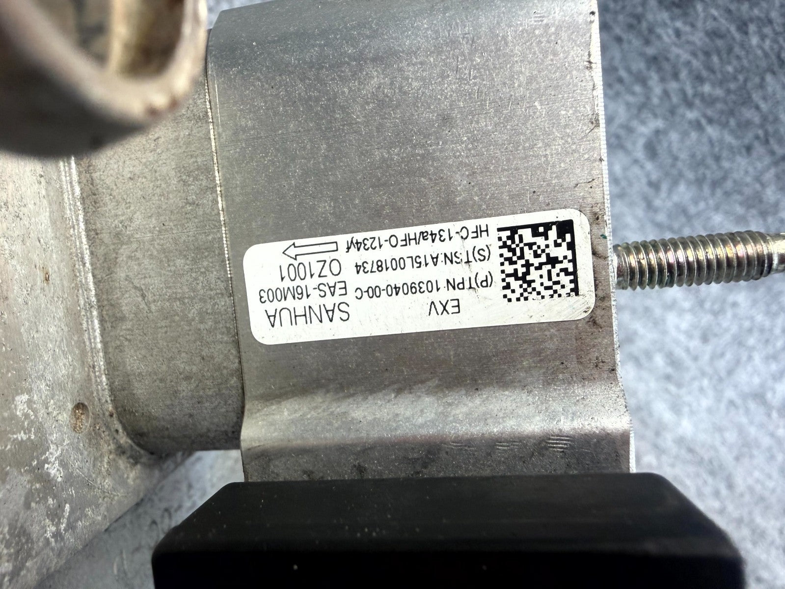 ♦️16-20 TESLA MODEL S BATTERY COOLANT COOLING CHILLER EXCHANGE OEM, 1039040-00-C