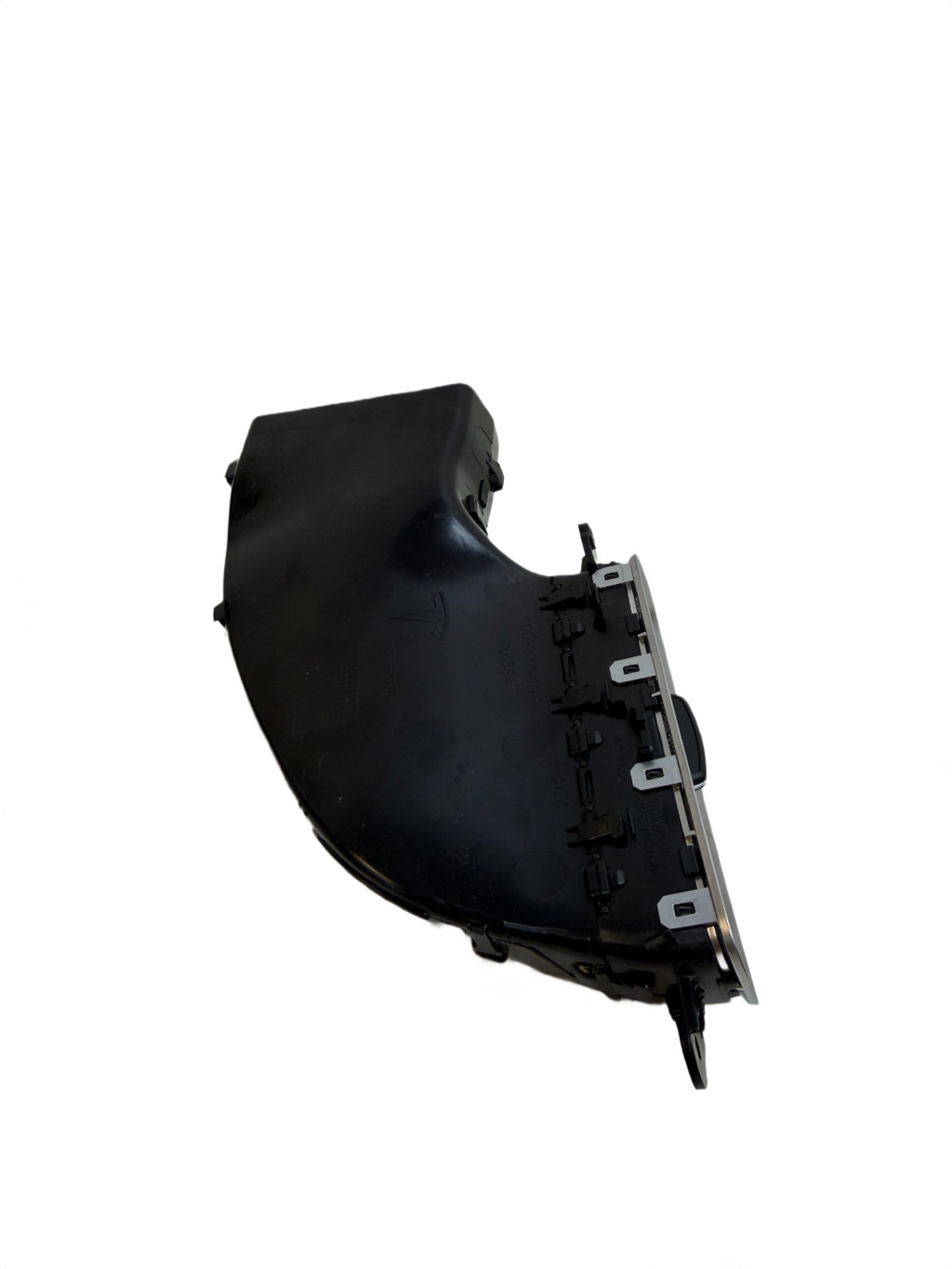 2016-2020 TESLA MODEL X LEFT DRIVER LOWER B PILLAR TRIM PANEL COVER AIR VENT OEM