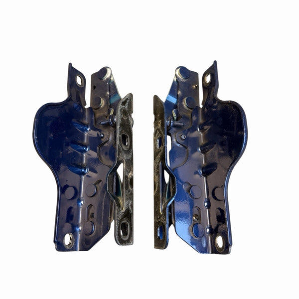 12-20 OEM Tesla Model S Front Left Right Bonnet Hood Hinge Bracket Blue SET