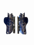 12-20 OEM Tesla Model S Front Left Right Bonnet Hood Hinge Bracket Blue SET