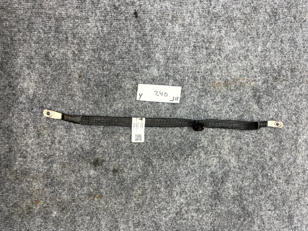 2017 - 2023 TESLA MODEL Y/3 REAR DRIVE UNIT MOTOR GROUND CABLE OEM, 1070979-00-G