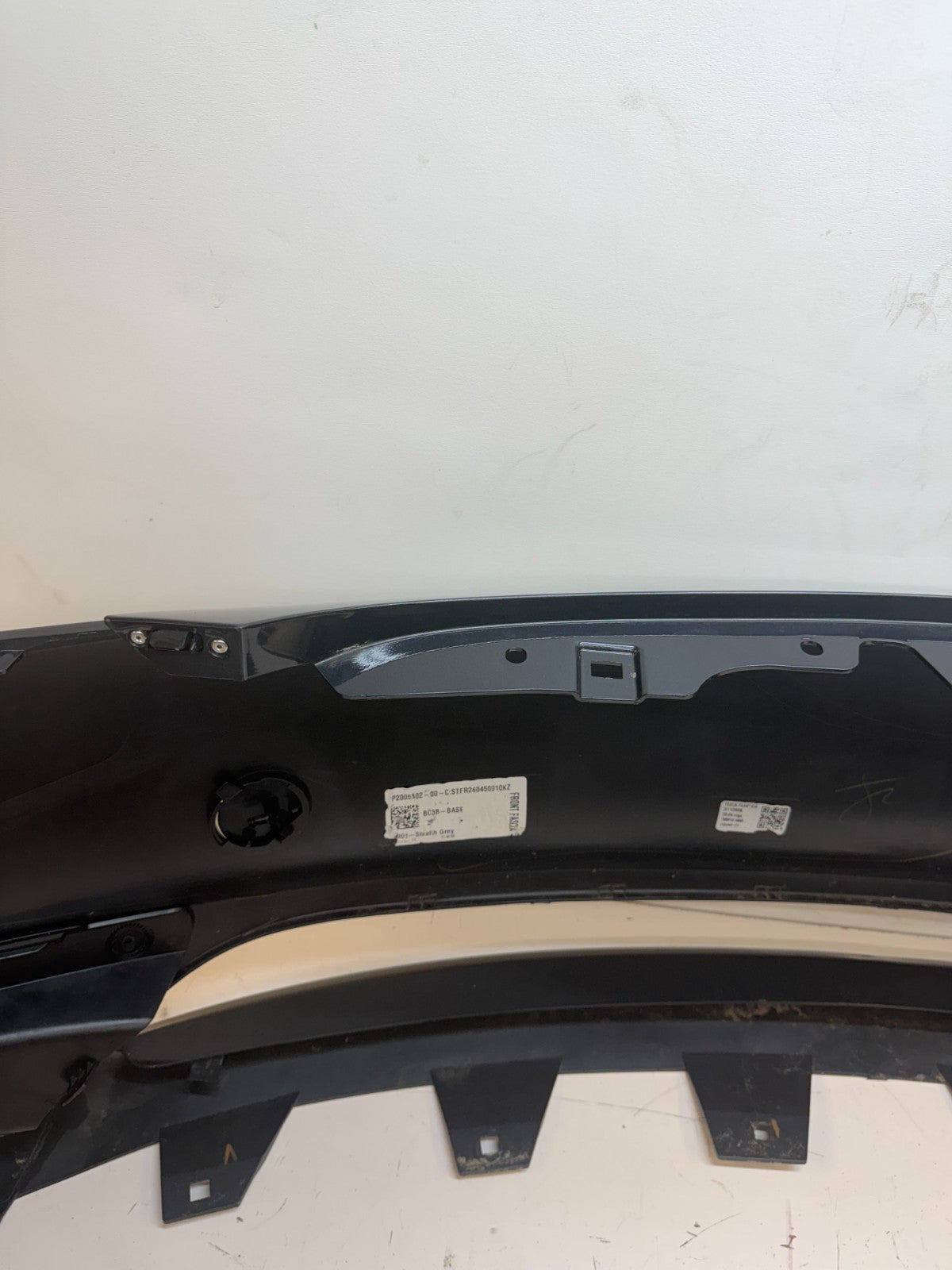 2024-2026 Tesla Model 3 Base Front Bumper Cover W/O Sensor Holes P2005802-00-C