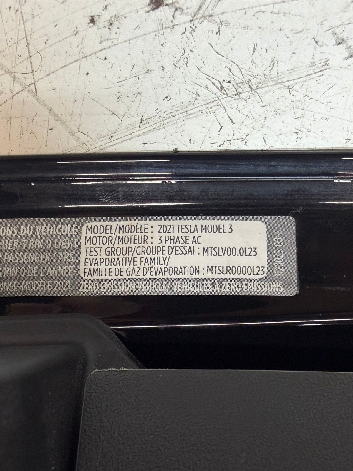 2021-2023 Tesla Model 3 M3 Trunk Lid Powered Tailgate Liftgate Shell Assy OEM