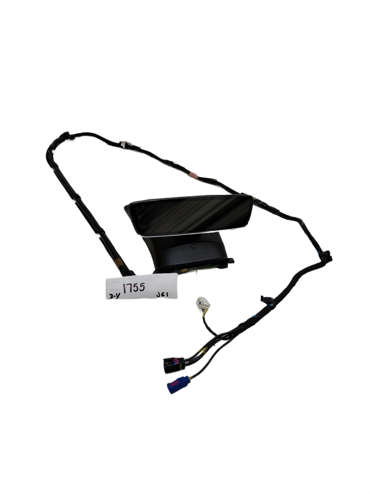 2017-23 Tesla Model 3 Y Front Triple Camera w/ Interior Rear View Mirror & Cable