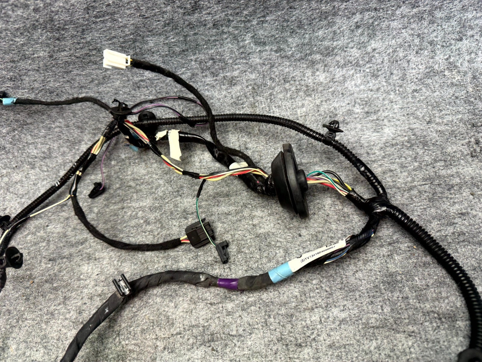 ♦️16-20 TESLA MODEL S REAR LEFT DOOR WIRING HARNESS WIRE LOOM OEM, 1004425-00-Q