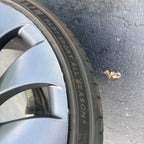 20-24 Tesla Model Y Front Uberturbine Wheel Rim 21" 21x9.5 w/ Tire 1188226-00-B