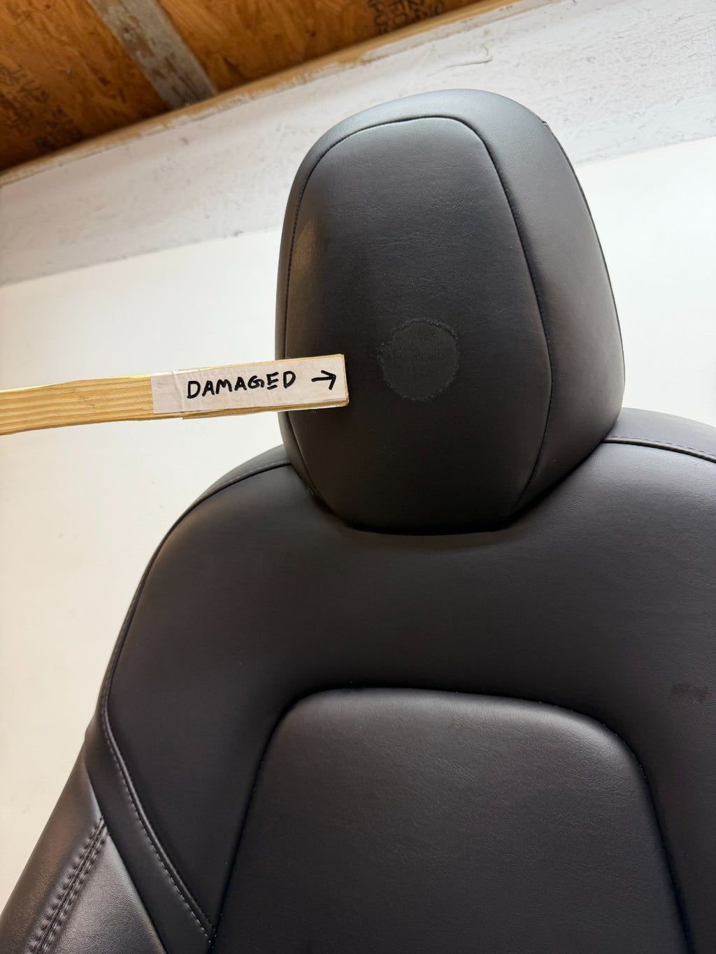 20-23 Tesla Model 3 Front 1st Row Seat Right Passenger Side Black 1456943-00-C