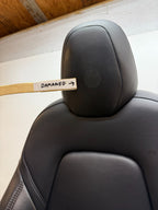 20-23 Tesla Model 3 Front 1st Row Seat Right Passenger Side Black 1456943-00-C
