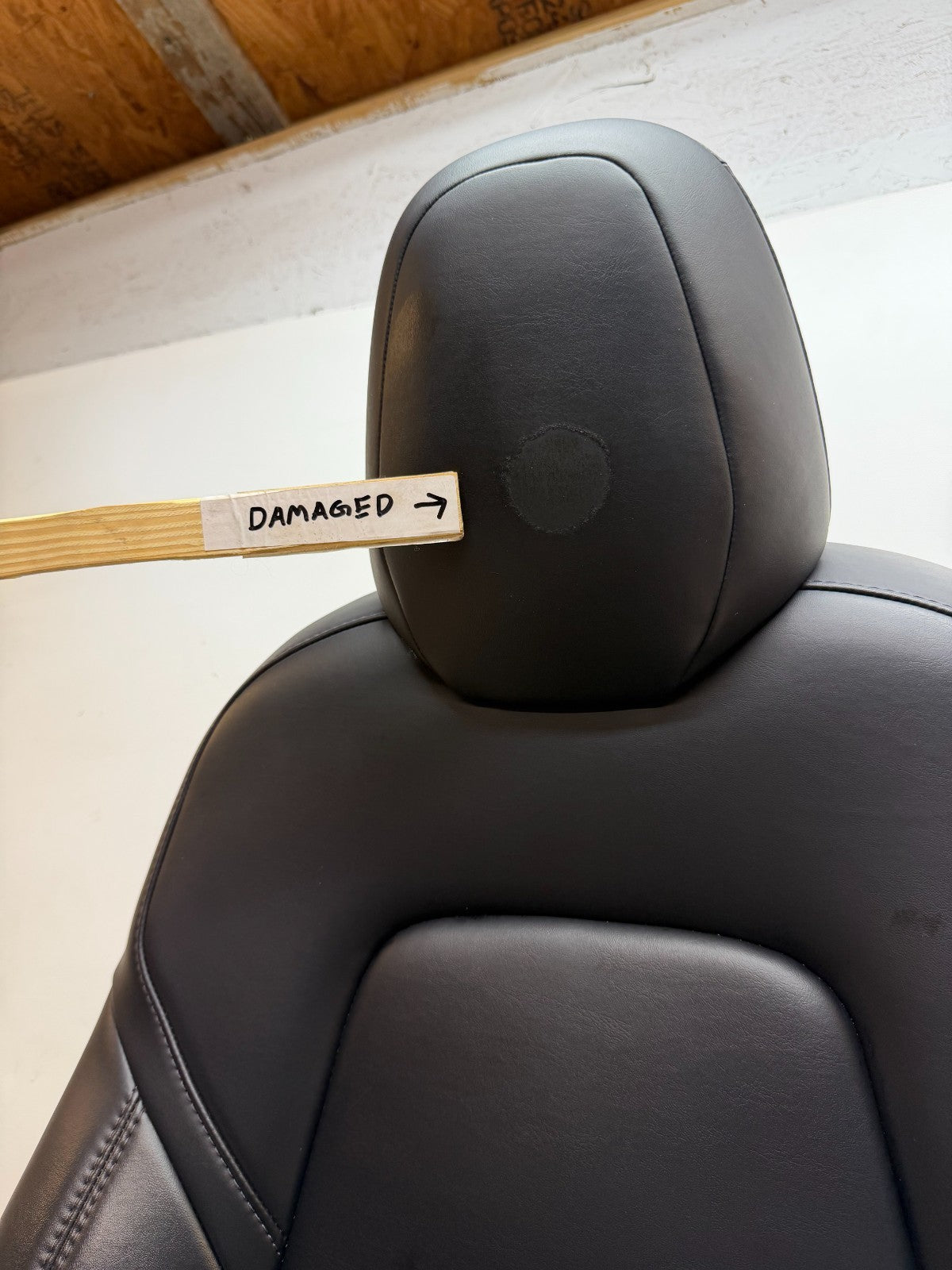 20-23 Tesla Model 3 Front 1st Row Seat Right Passenger Side Black 1456943-00-C