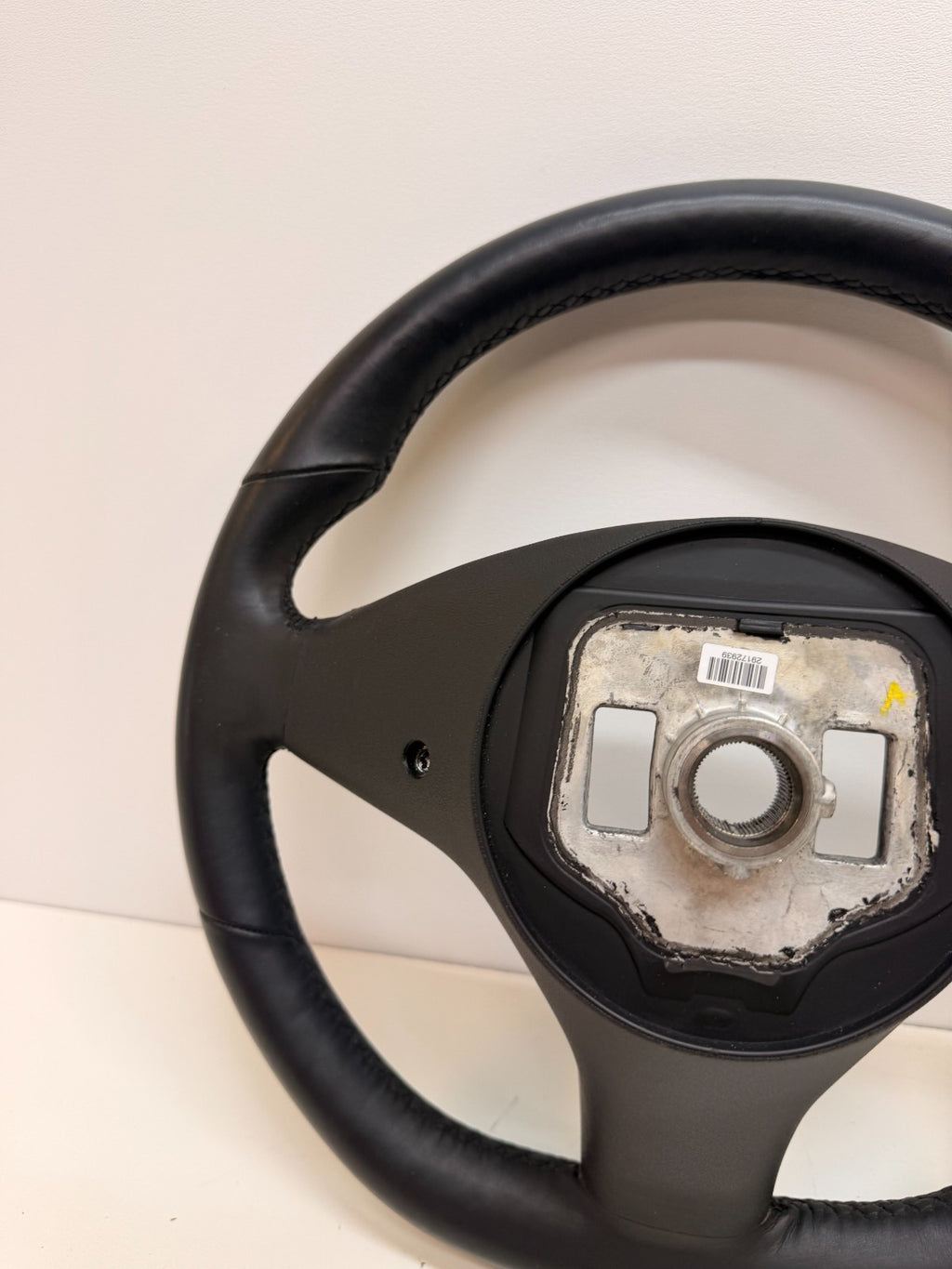 2015-2021 TESLA MODEL S LEATHER HEATED STEERING WHEEL 1036774-00-D