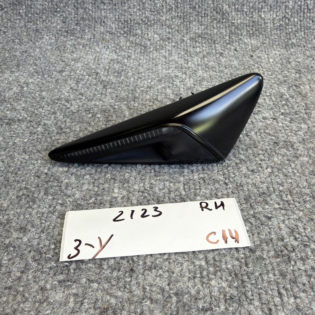 2020-2024 TESLA MODEL Y RIGHT SIDE REPEATER TURN SIGNAL CAMERA OEM, 1495865-20-G
