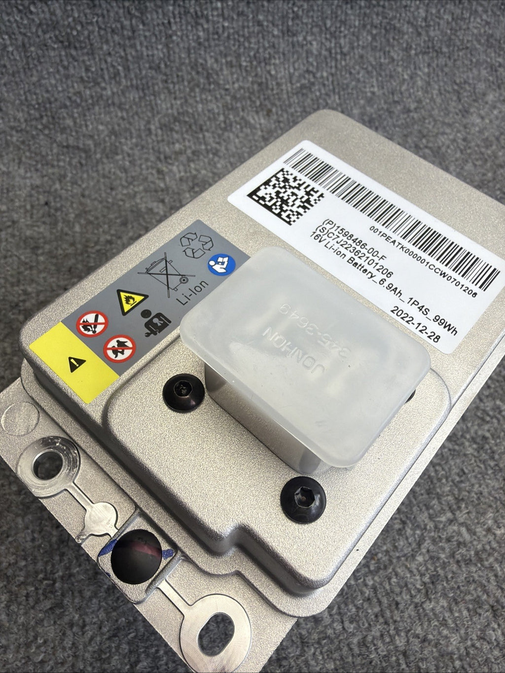 NEW OEM Tesla Model 3/Y/S/X 16V Li-Ion Battery 1598486-00-F