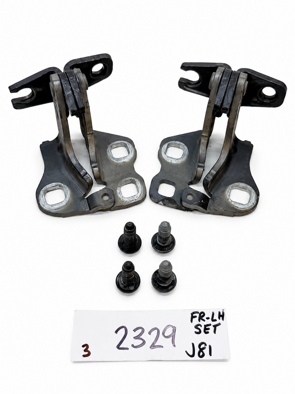 2017-2023 Tesla Model 3 Front Left Side Driver Door Hinge Set OEM