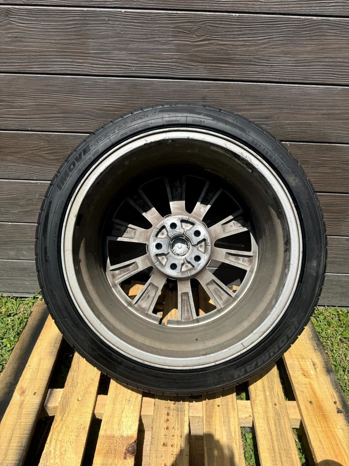 2017 - 2023 TESLA MODEL 3 FACTORY WHEEL RIM WITH TIRE OEM, 1044264-00-A