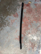 ♦️12-20 TESLA MODEL S REAR LEFT SIDE DOOR CHROME BELT MOLDING OEM, 1038395-80-A