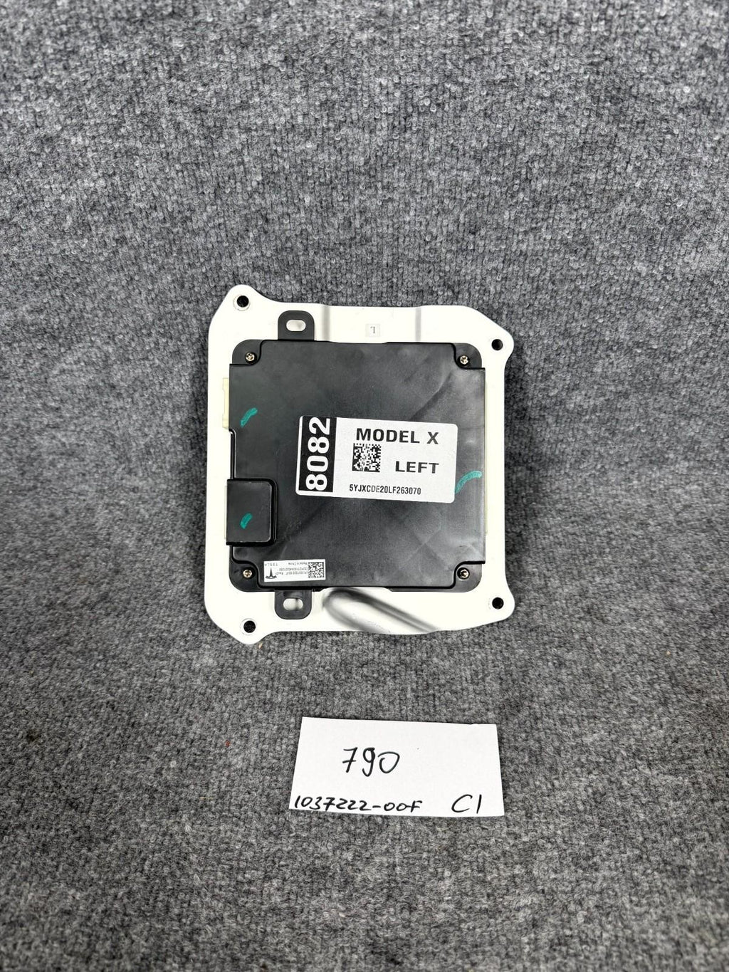 2016-2020 Tesla Model X Front Left Side Door Control Module Unit OEM, 103722200F