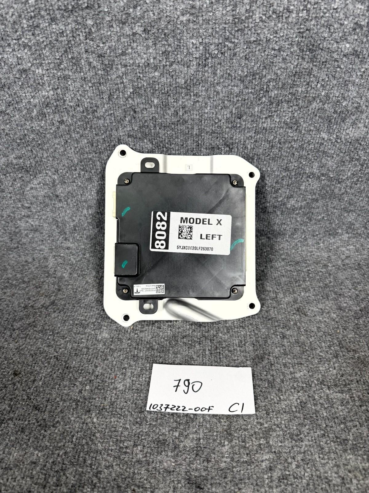 2016-2020 Tesla Model X Front Left Side Door Control Module Unit OEM, 103722200F