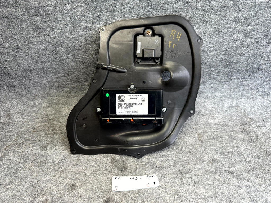 ♦️2012-2020 TESLA MODEL S FRONT RIGHT SIDE DOOR CONTROL MODULE OEM, 1003101-00-E