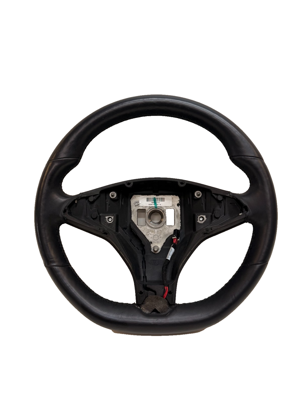 2015-2021 TESLA MODEL S LEATHER HEATED STEERING WHEEL 1036774-00-D