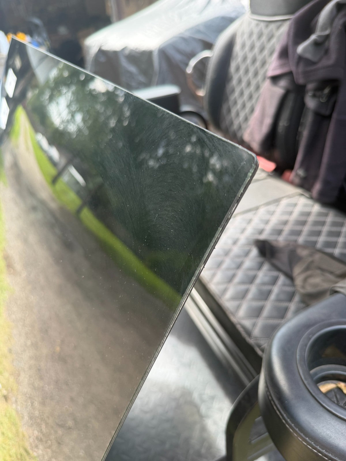 2021-23 Model 3 M3 Rear Trunk Panoramic Backlite Glass Back Section 1472925-97-C