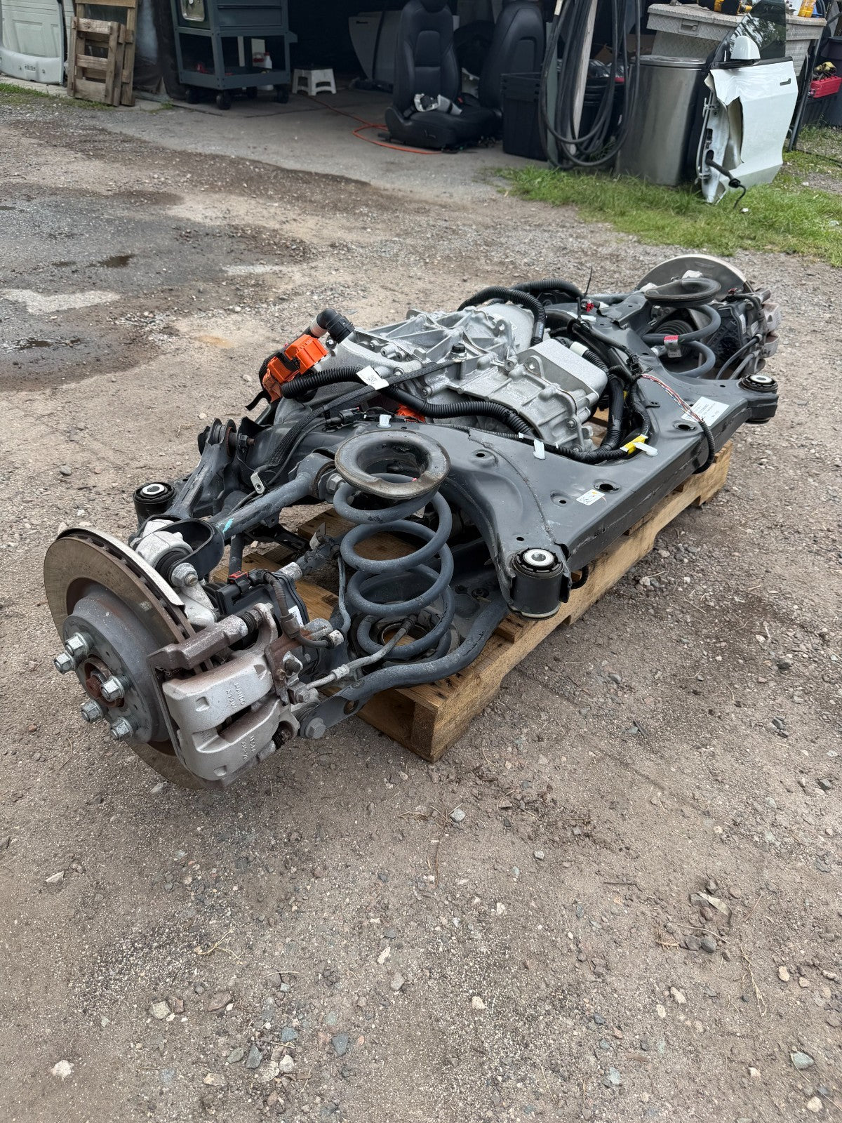 2021-2023 Tesla Model 3 Engine Rear Drive Unit Motor with Subframe Assembly