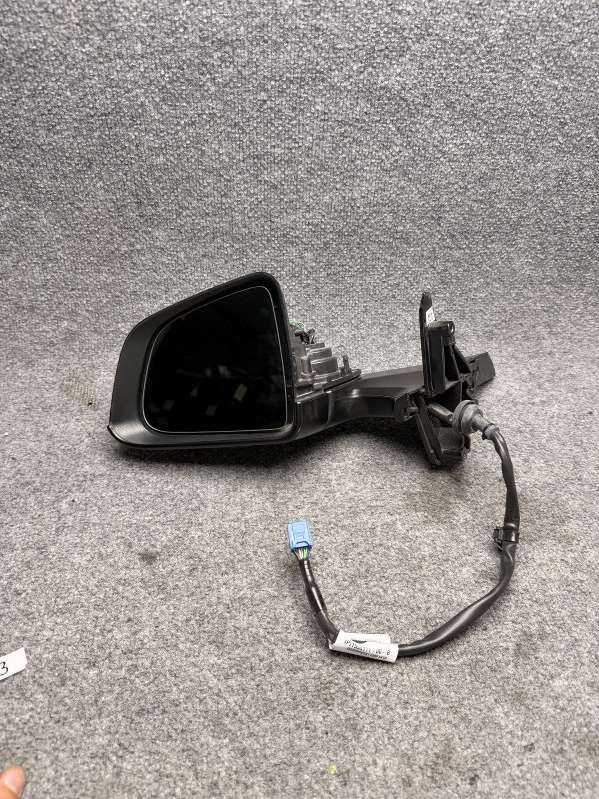 TESLA MODEL Y MIRROR LEFT DRIVER 2020 2021 2022 2023 2024 OEM 1594111-00-B