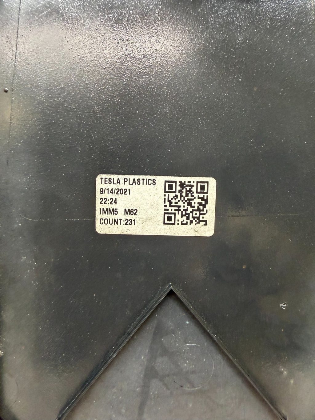 2021-2023 Tesla Model 3 M3 Rear Bumper Under Body Splash Shield Cover OEM