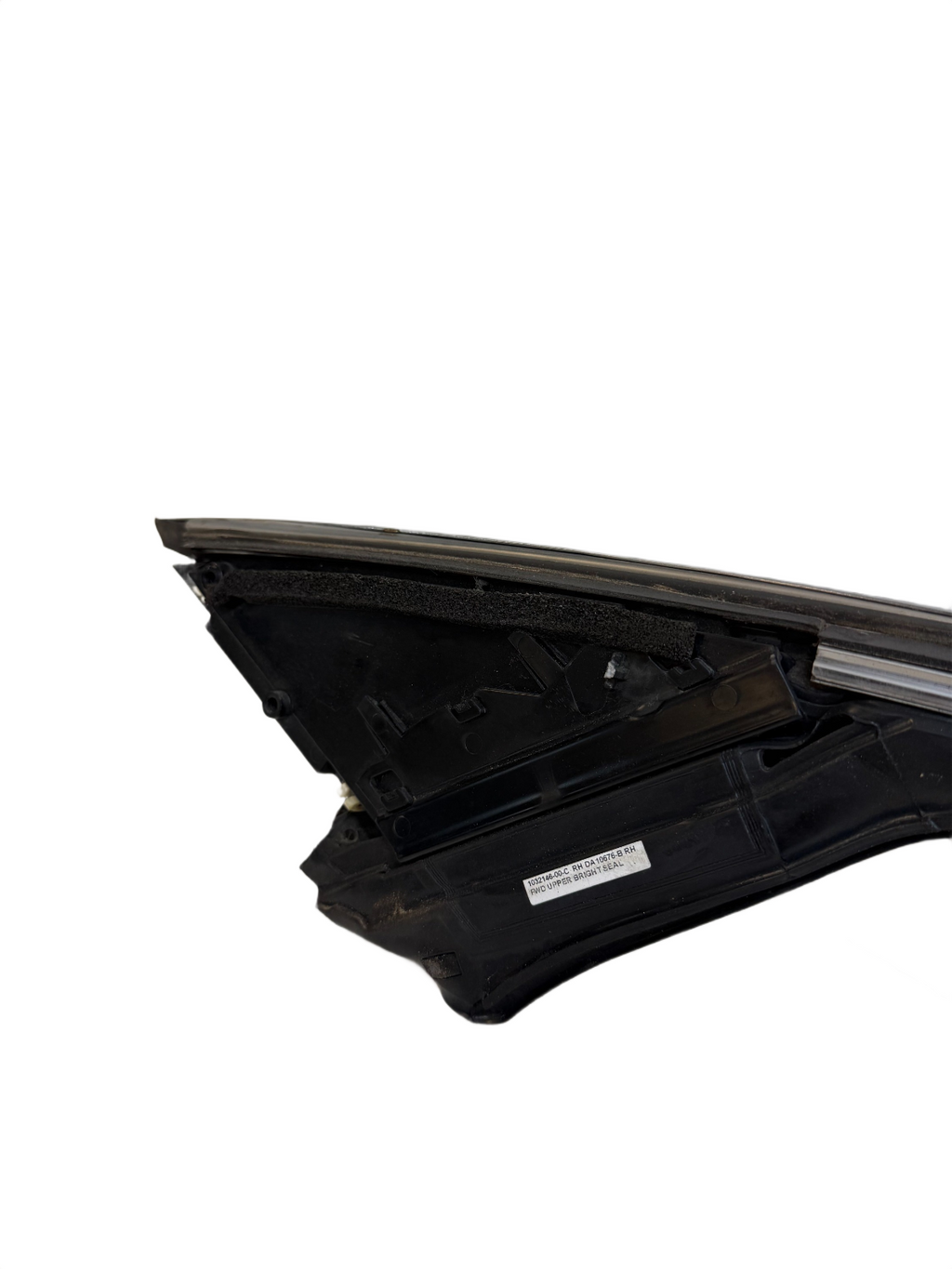 2016-20 Tesla Model X Right Door Chrome Upper Molding Bright Trim 1032146-00-C