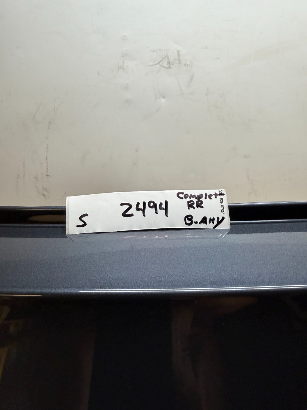 2012 - 2015 TESLA MODEL S REAR BUMPER COVER FASCIA OEM 6008179-00-D