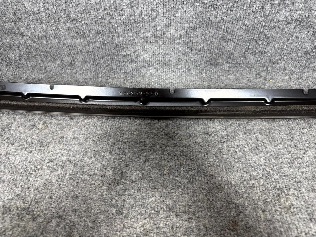 2016-2020 Tesla Model X Upper Left Side Falcon Door Glass Seal OEM, 1072079-90-D