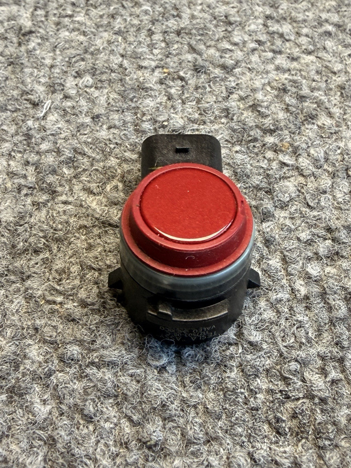 2020-2025 Tesla Model 3 Y Bumper Assist Parking Ultrasonic PDC Sensor Red OEM