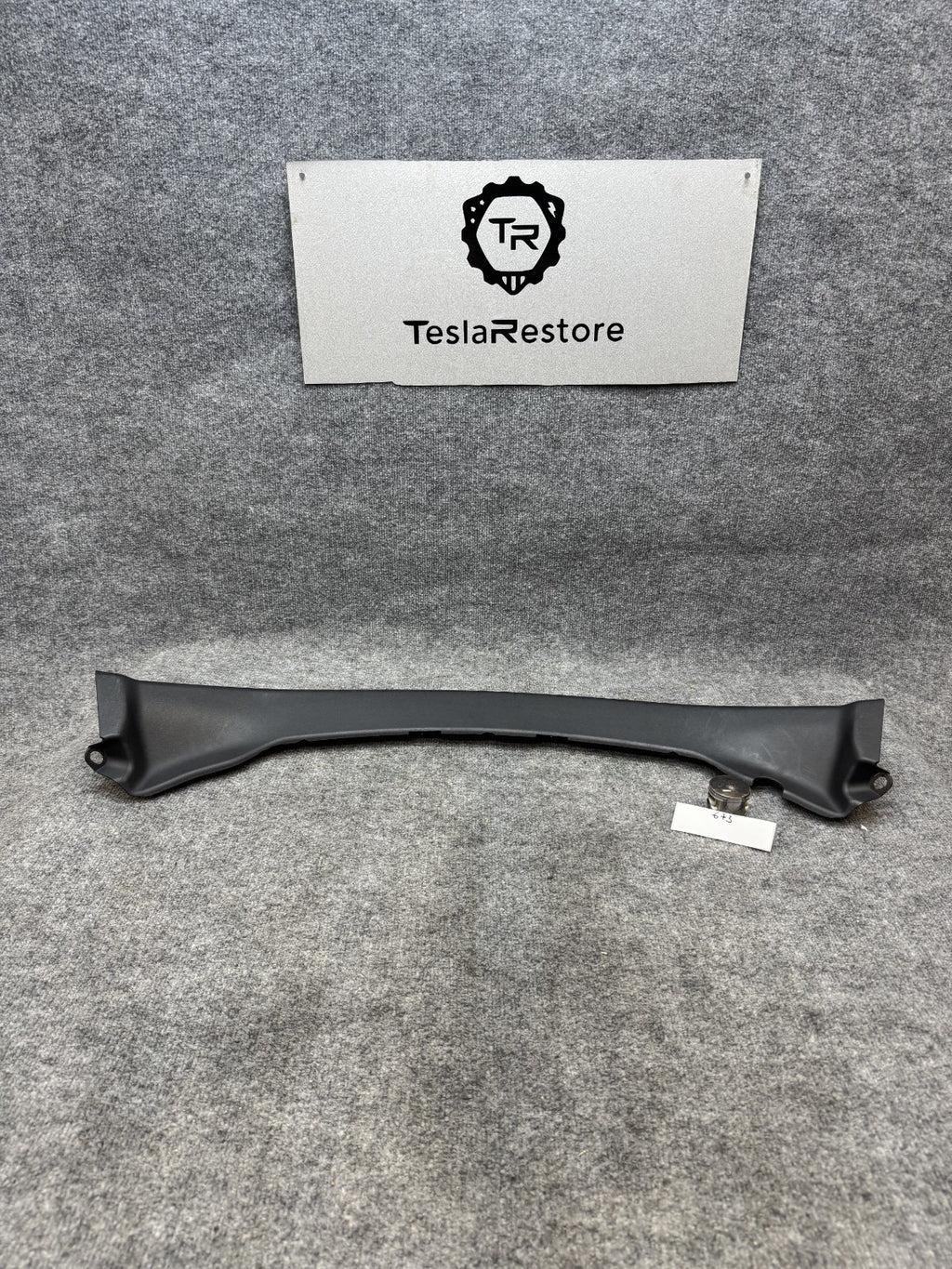 2017 - 2023 TESLA MODEL 3 REAR TRUNK GARNISH TRIM COVER PANEL OEM, 1132812-00-A