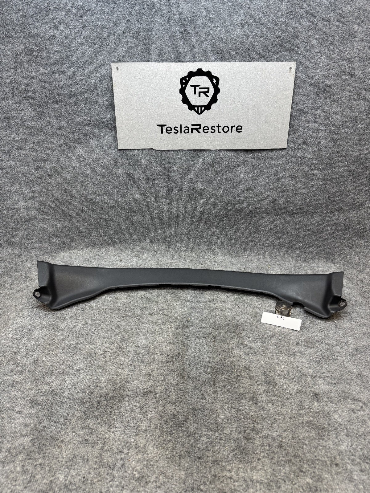 2017 - 2023 TESLA MODEL 3 REAR TRUNK GARNISH TRIM COVER PANEL OEM, 1132812-00-A