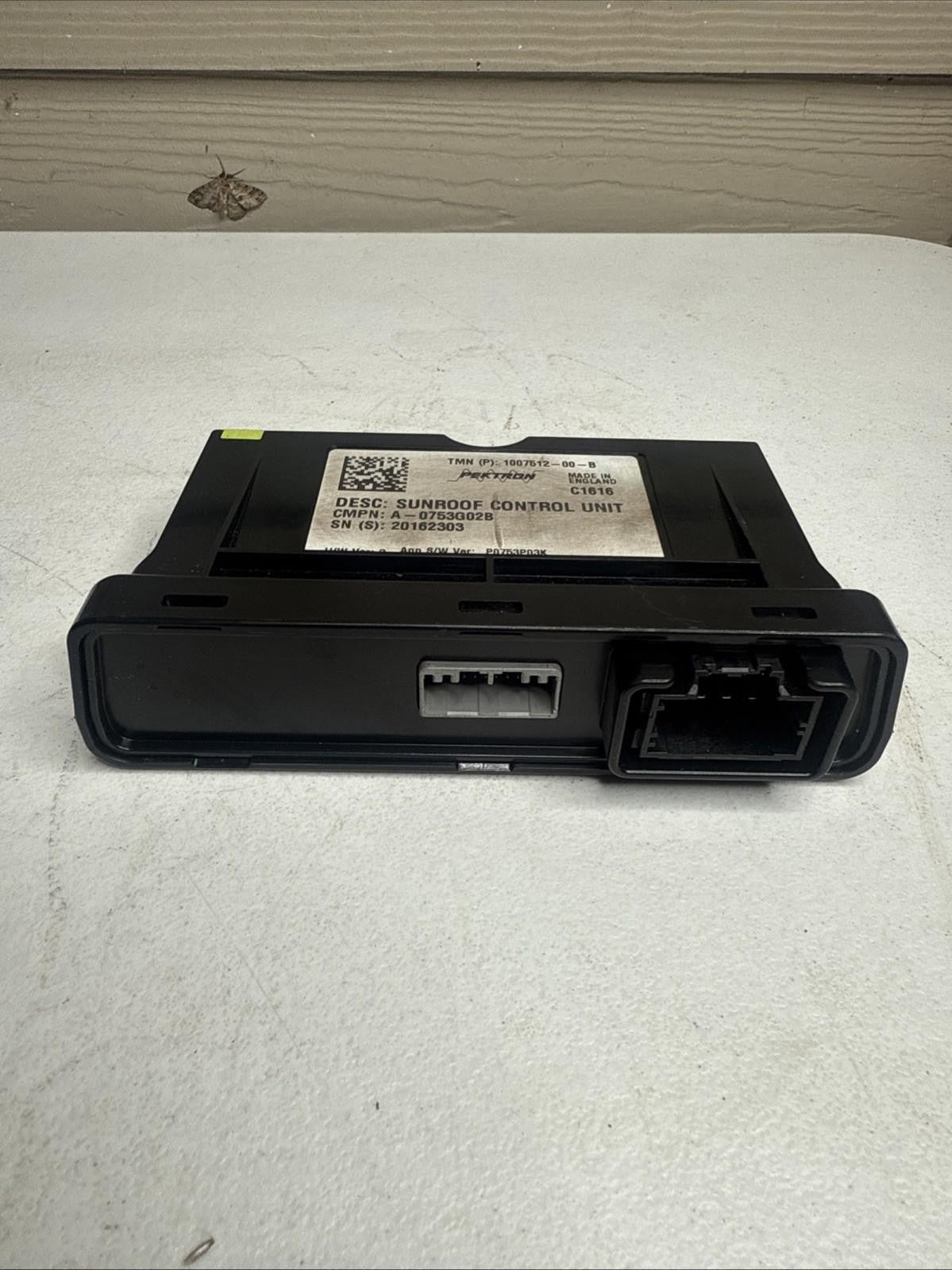 ♦️2012-2020 TESLA MODEL S SUNROOF MOONROOF CONTROL MODULE UNIT OEM, 1007512-00-B