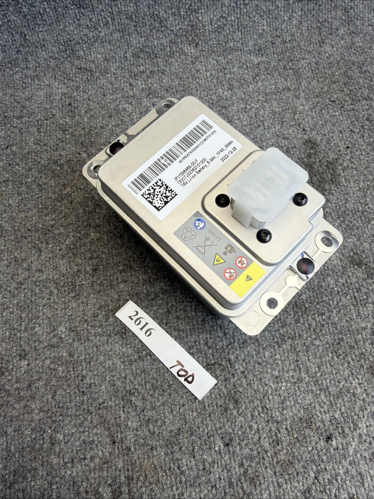 NEW OEM Tesla Model 3/Y/S/X 16V Li-Ion Battery 1598486-00-F