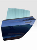 21-23 OEM Tesla Model 3 Rear Left Driver Side Door Shell Panel COMPLETE BLUE