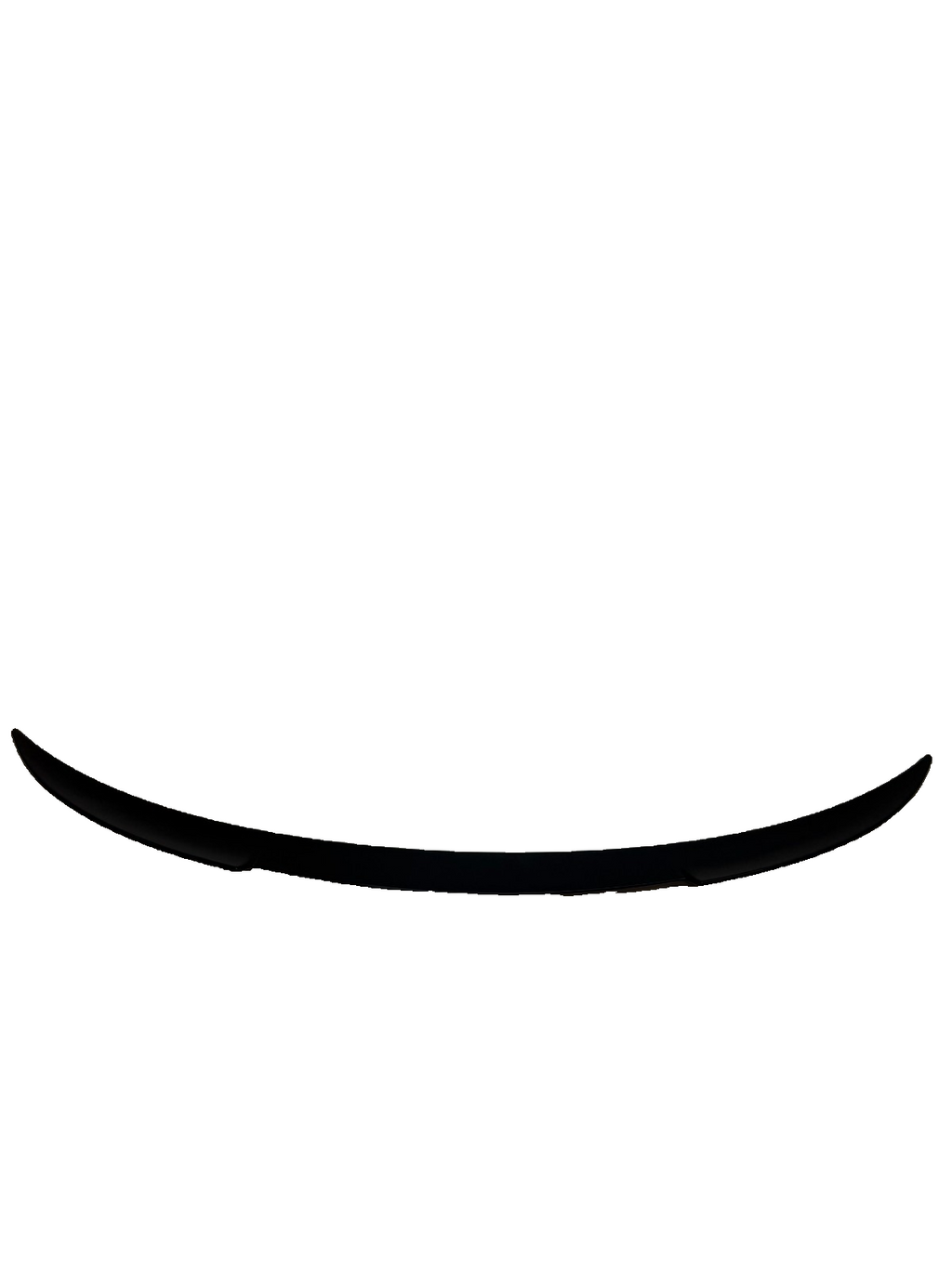 2020-2025 Tesla Model Y Rear Trunk Lip Spoiler Wing Tailgate Black
